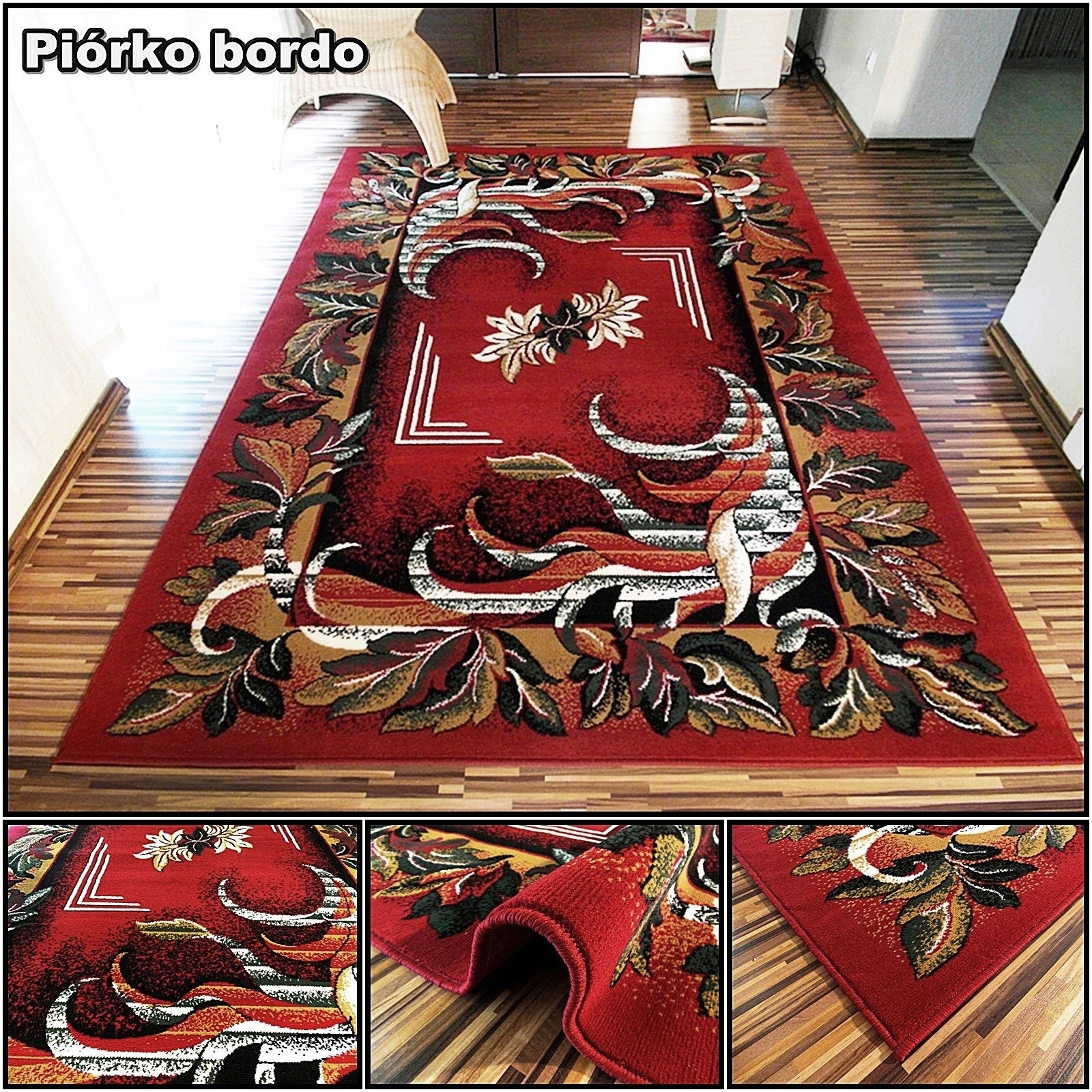 Solid decent Carpet Alfa Dense Room Woven 200x400 Certificate 4x2 Product width 200 cm