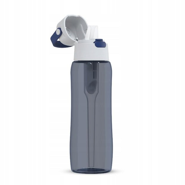 Solid filter bottle with water filter Dafi 0,7 L denim grey blue