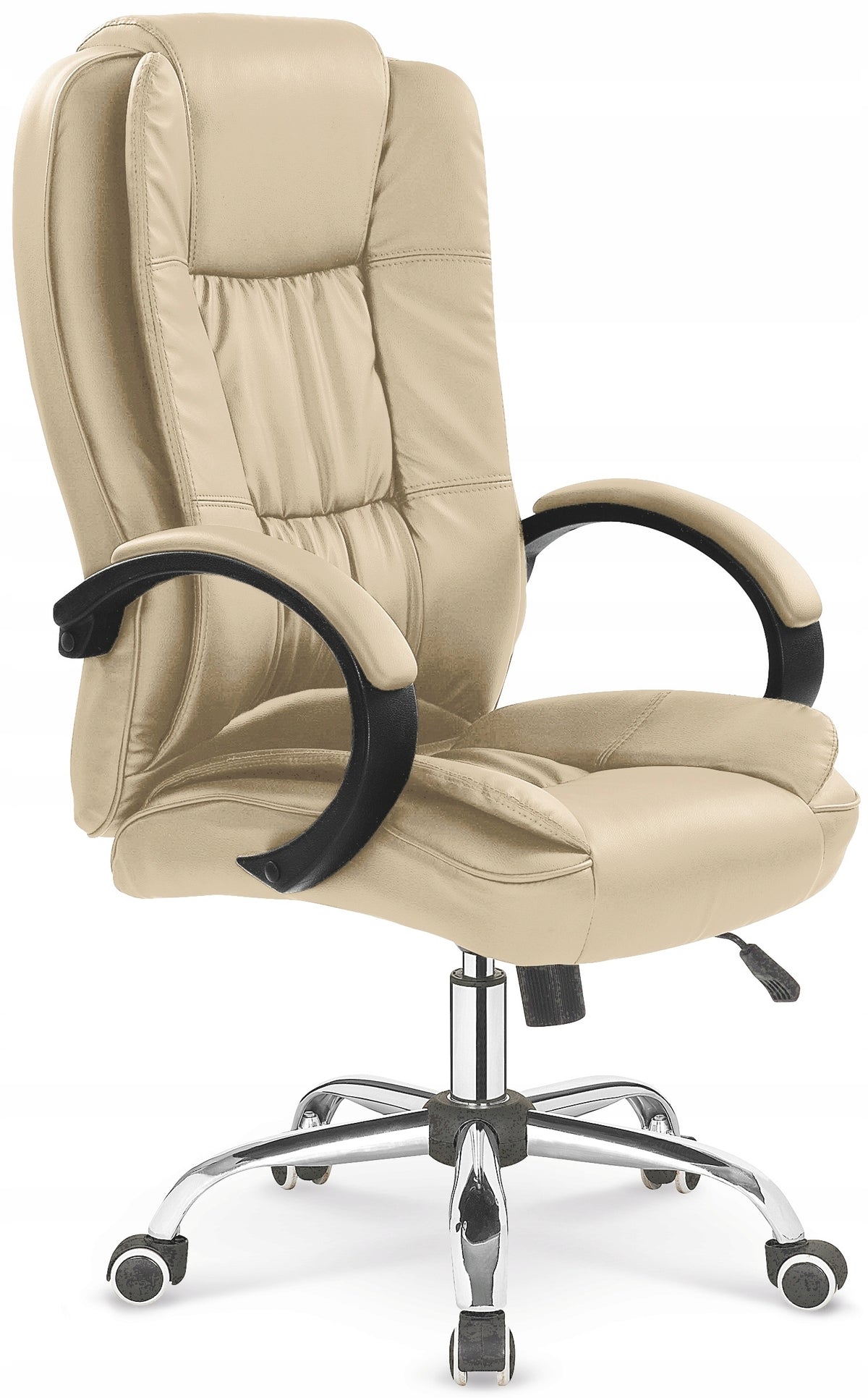 Solid swivel chair RELAX BEIGE / CREAM