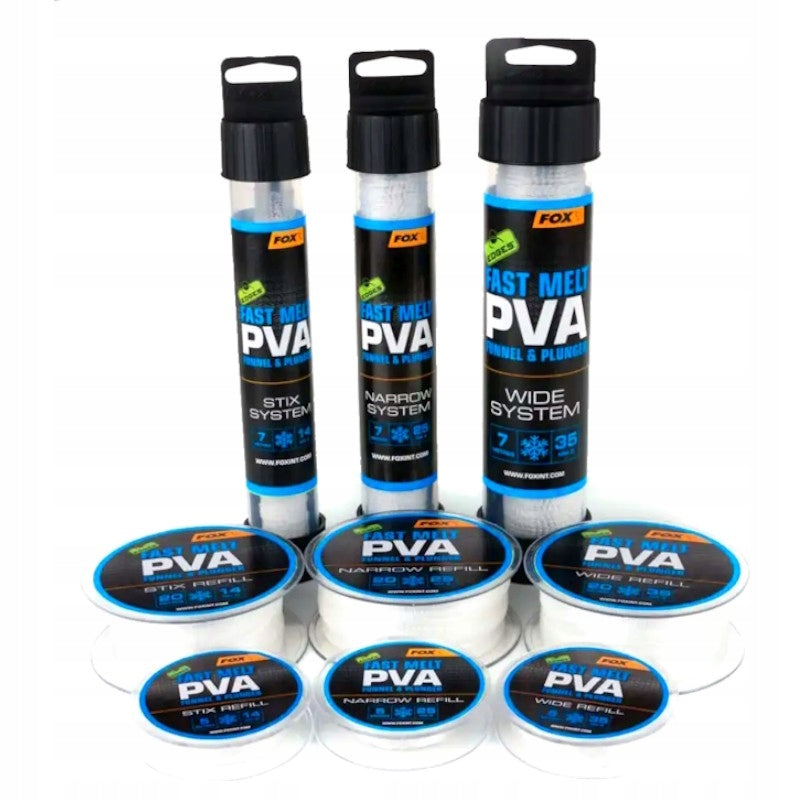 Soluble Mesh Stock FOX Edges Fast Melt PVA Wide Refill 35mm 5m Manufacturer code CPV066