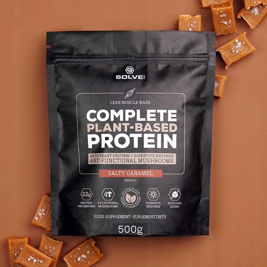 Solve Labs Complete Plant-based Protein 500g Salty Caramel PROTEIN SUPPLEMENT Manufacturer code 5903293767689