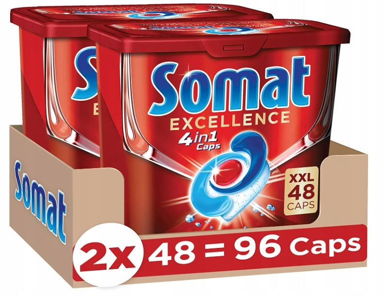 Henklel Spülmaschinenkapseln Somat Excellence 4in1, 65 Stk. 