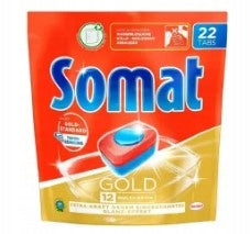 Somat, Gold, Dishwasher tablets, 22 pieces