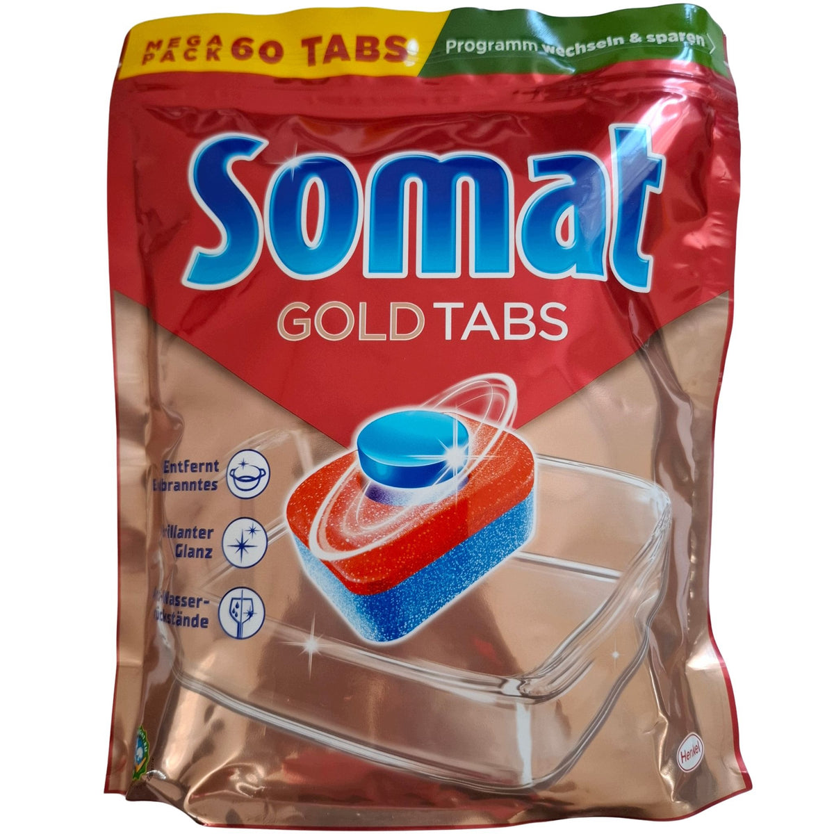 Somat Gold Tabs 60 dishwasher tablets