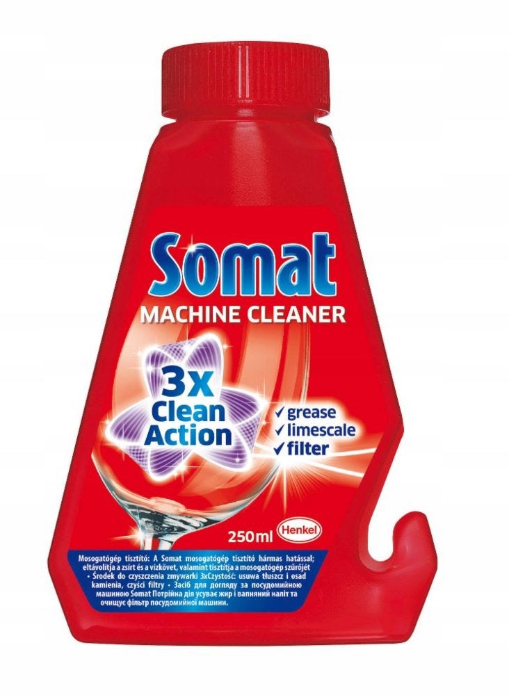 Somat Machine Cleaner Dishwasher Cleaner 250 ml x2 Brand Somat