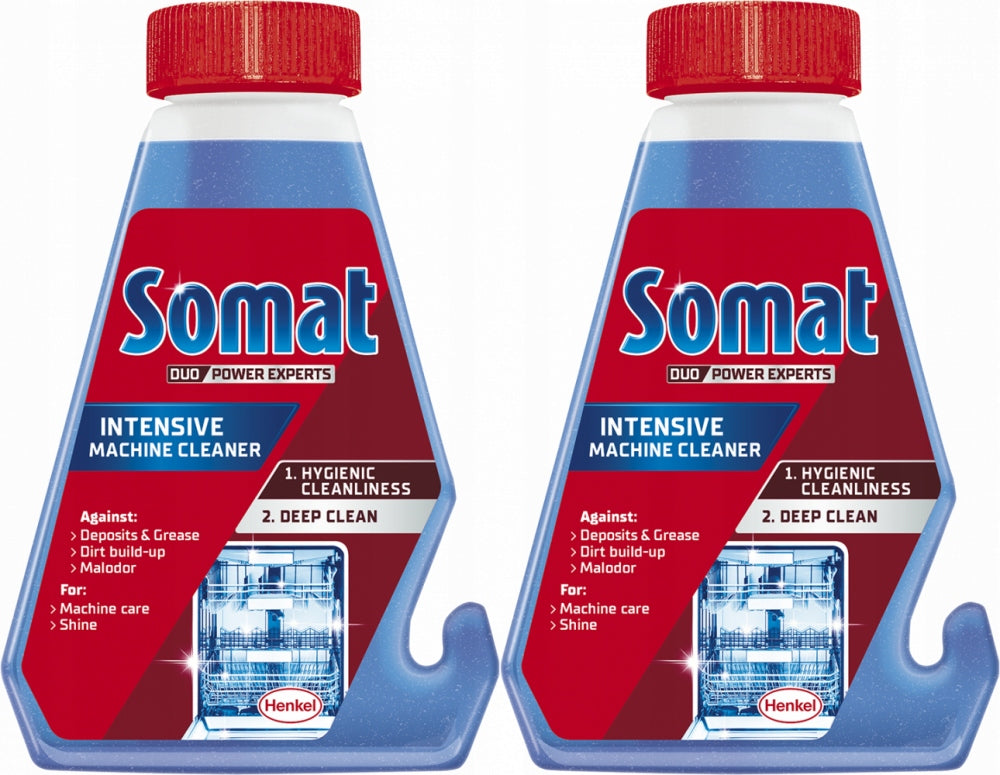 Somat Machine Cleaner Dishwasher Cleaner 250 ml x2