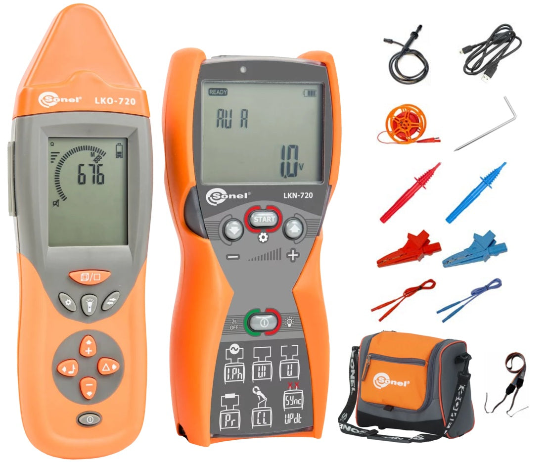 Sonel LKZ-720 cable locator with standard equipment WMPLLKZ720