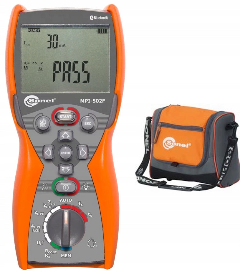 Sonel MPI-502F multifunction meter with WMPLMPI502F certificate Manufacturer code WMPLMPI502F