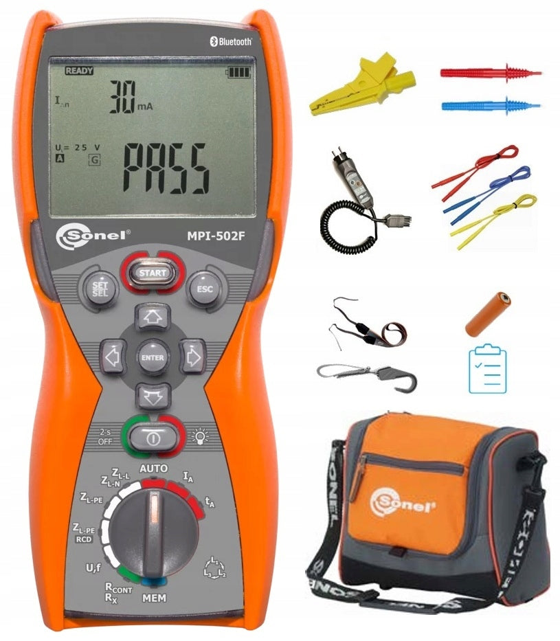 Sonel MPI-502F multifunction meter with WMPLMPI502F certificate