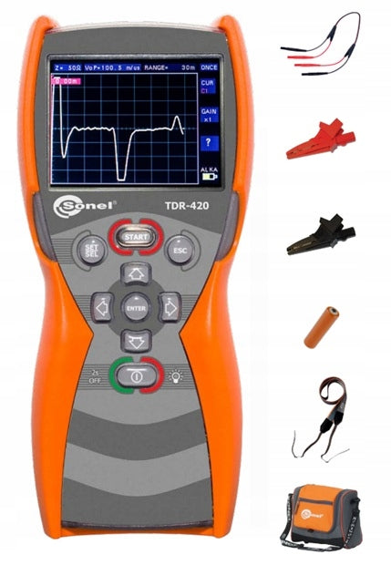 Sonel TDR-420 reflectometer