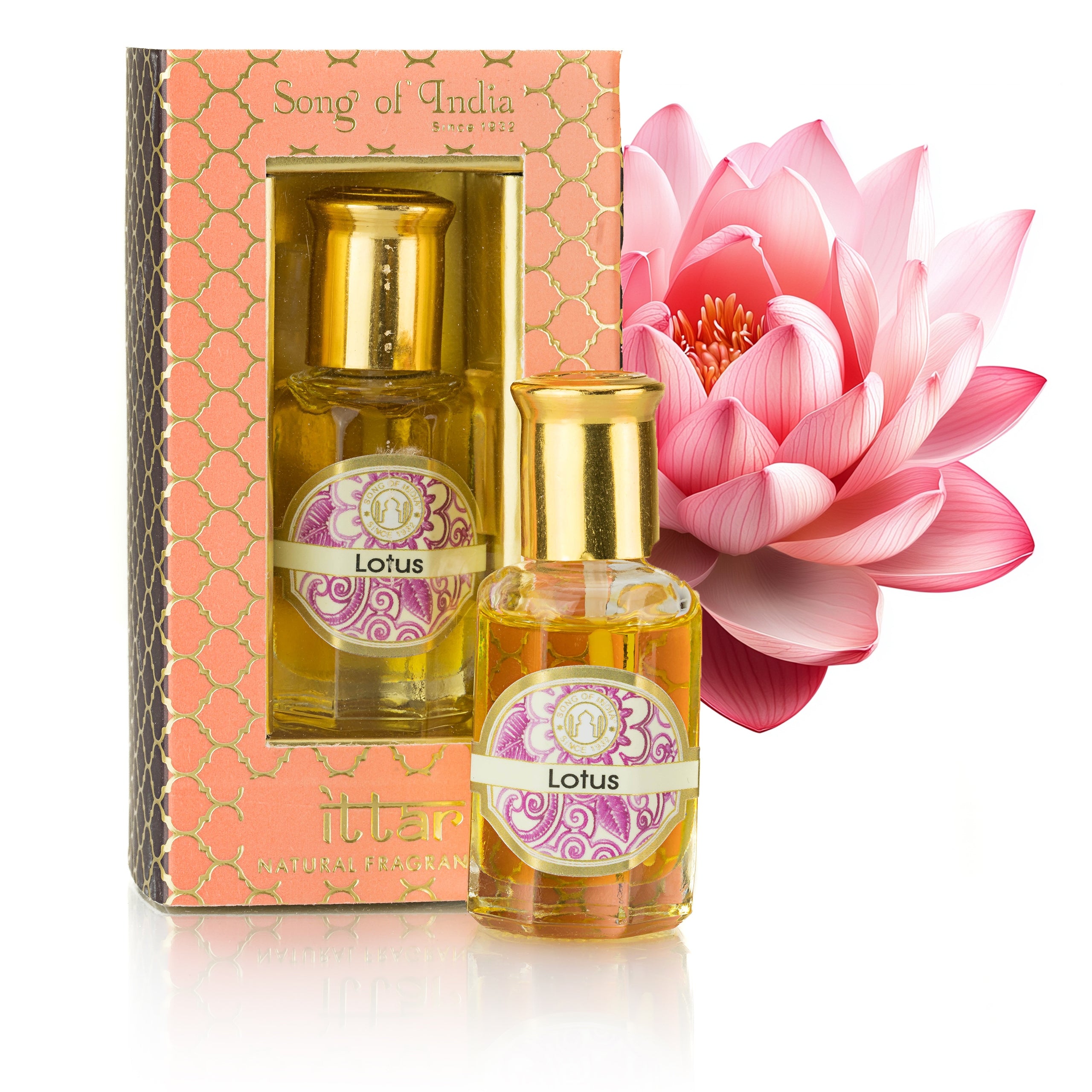 Song Of India Perfumed Oil - Lotus Flower