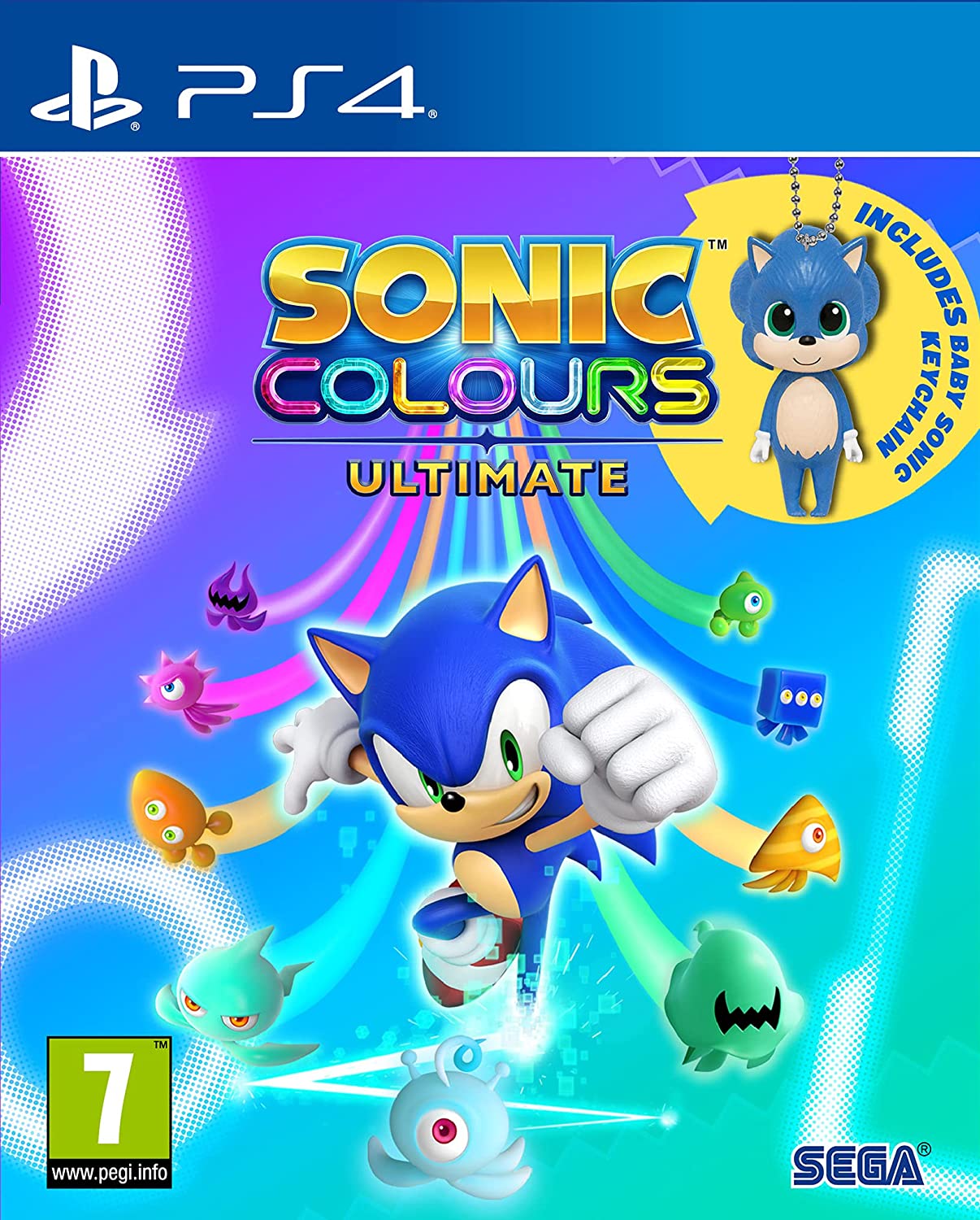 PS4 Sonic Colors Ultimate Launch Edition inkl. Schlüsselanhänger 
