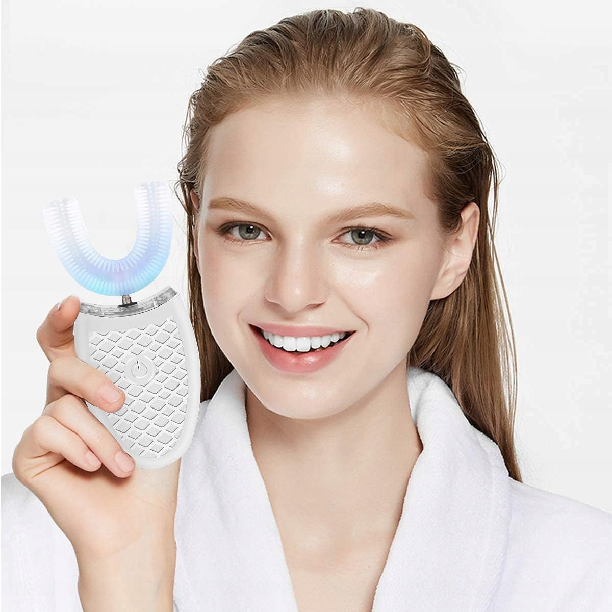 Sonic Toothbrush 360 Degrees White Dominant color white