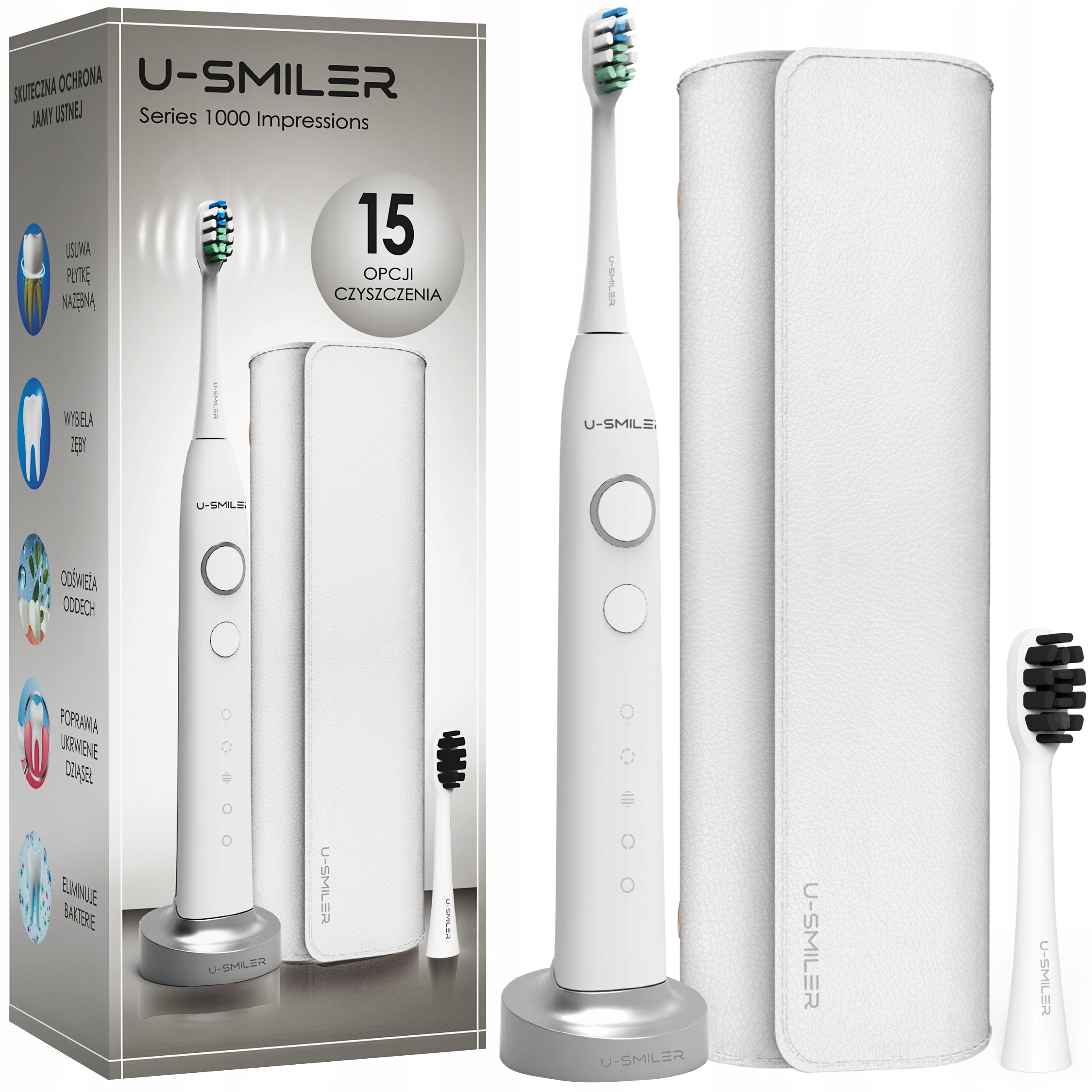 Sonic Toothbrush Electric 84 thousand vibrations/min + TIPS CASE