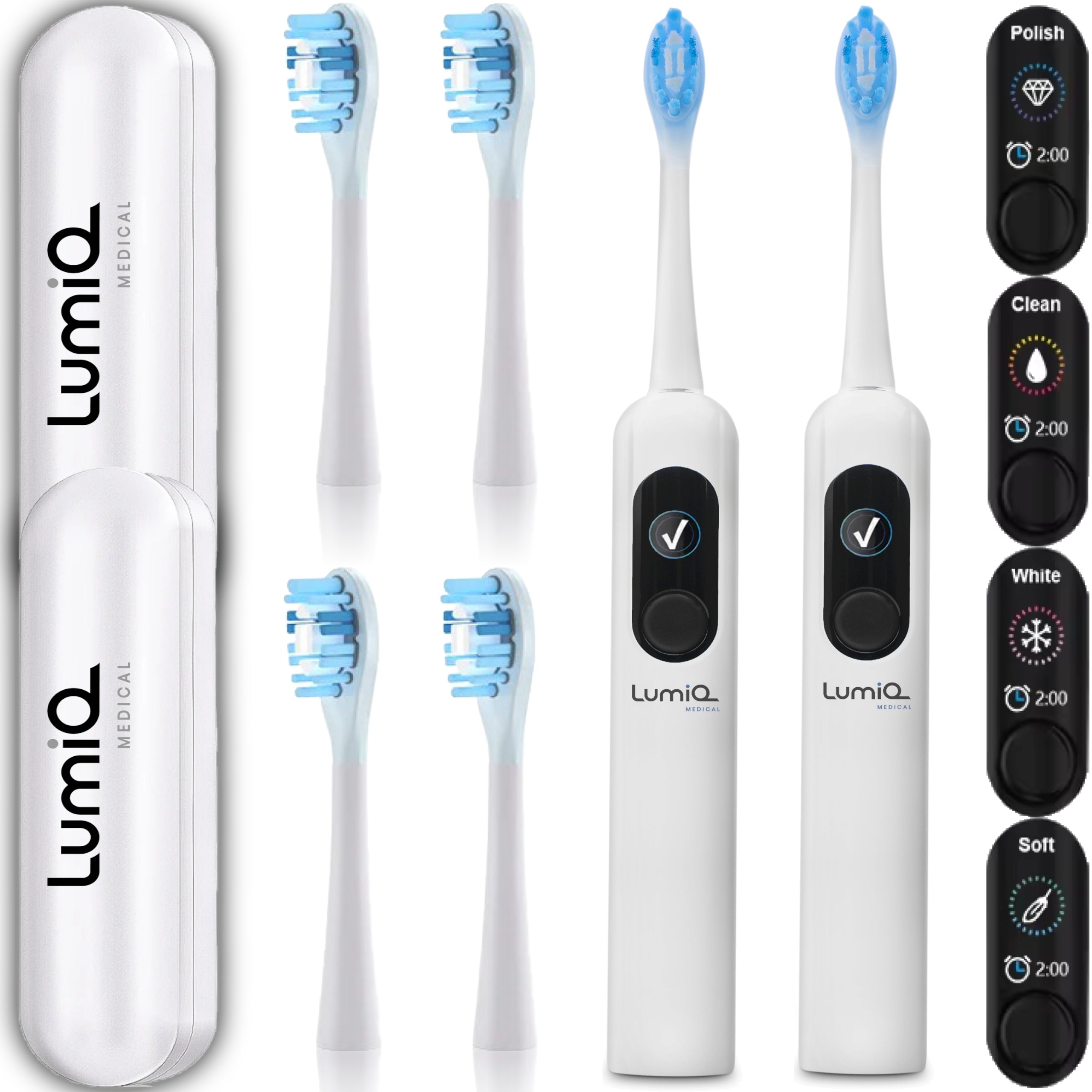 Sonic Toothbrush Electric Whitening LUMIQ Medical +LCD