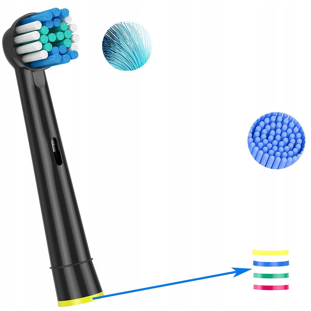 Sonic Toothbrush - Set of Case + 8 Tips - Electric Brand no brand