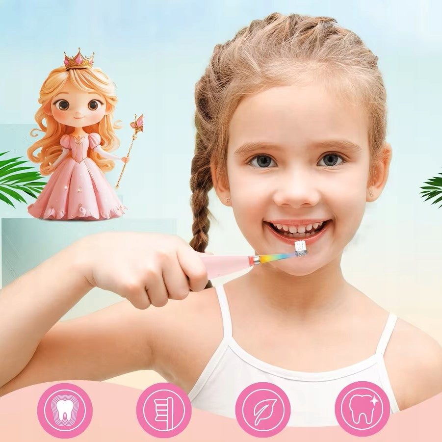 Sonic Toothbrush for Children 0-3 years SEAGO SG-2159 , 8 tips, pink Manufacturer code 2159