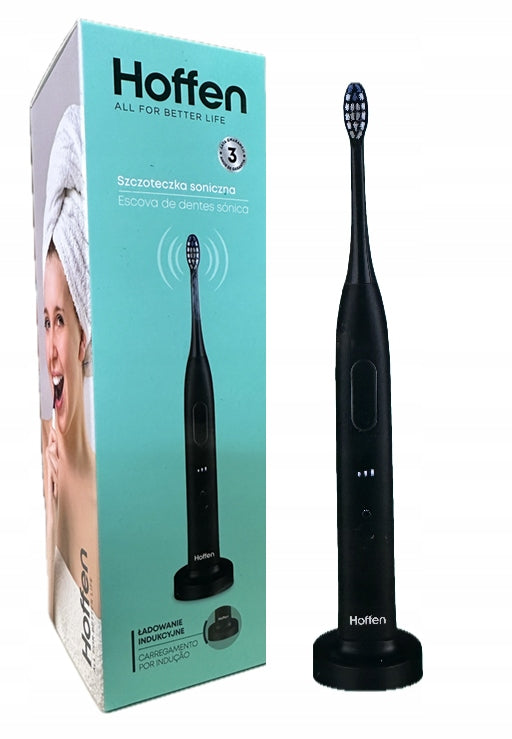 Sonic electric toothbrush Hoffen HO-00047 black Manufacturer code 5903151065360
