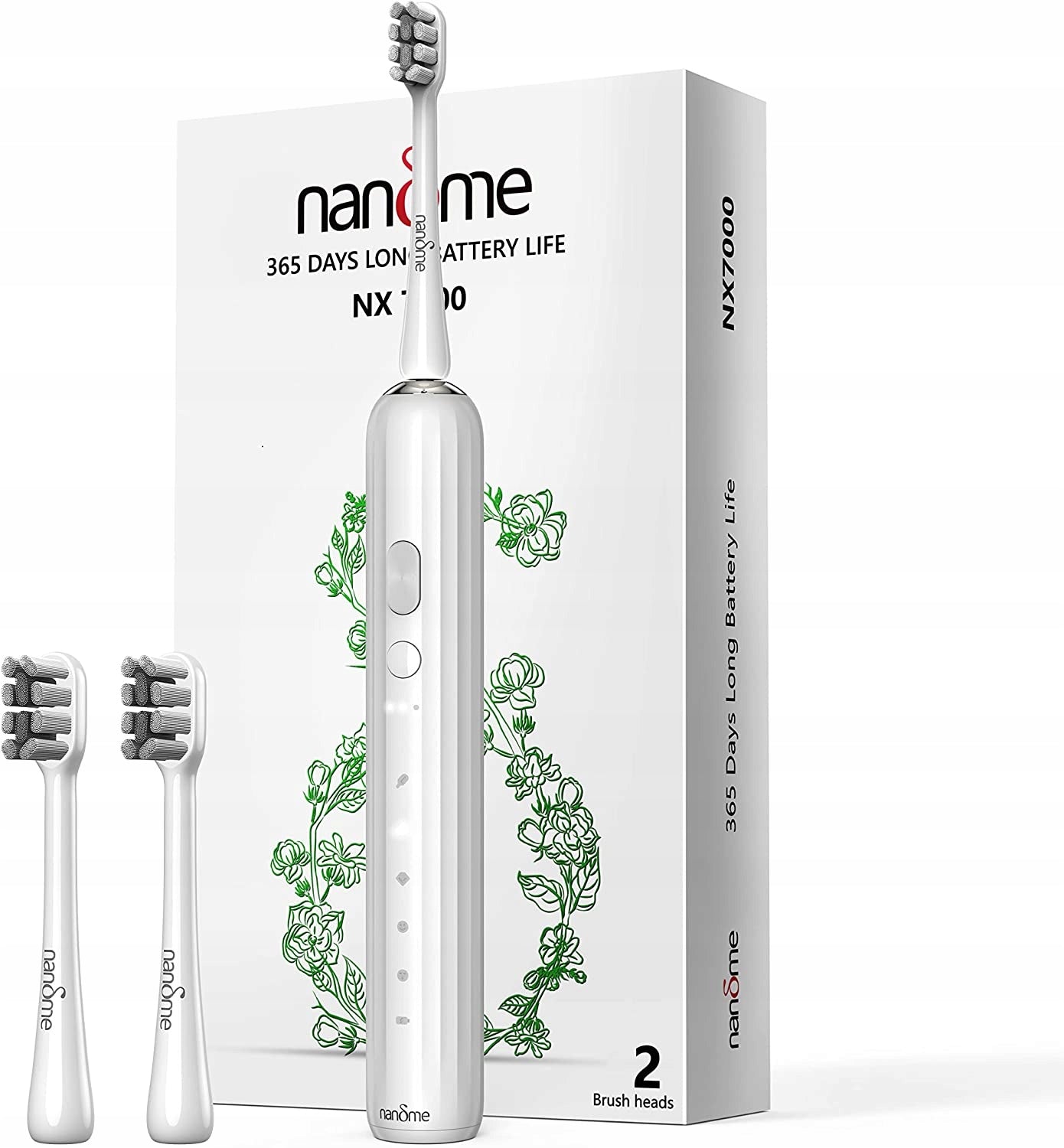 Sonic electric toothbrush Nandme NX7000 white
