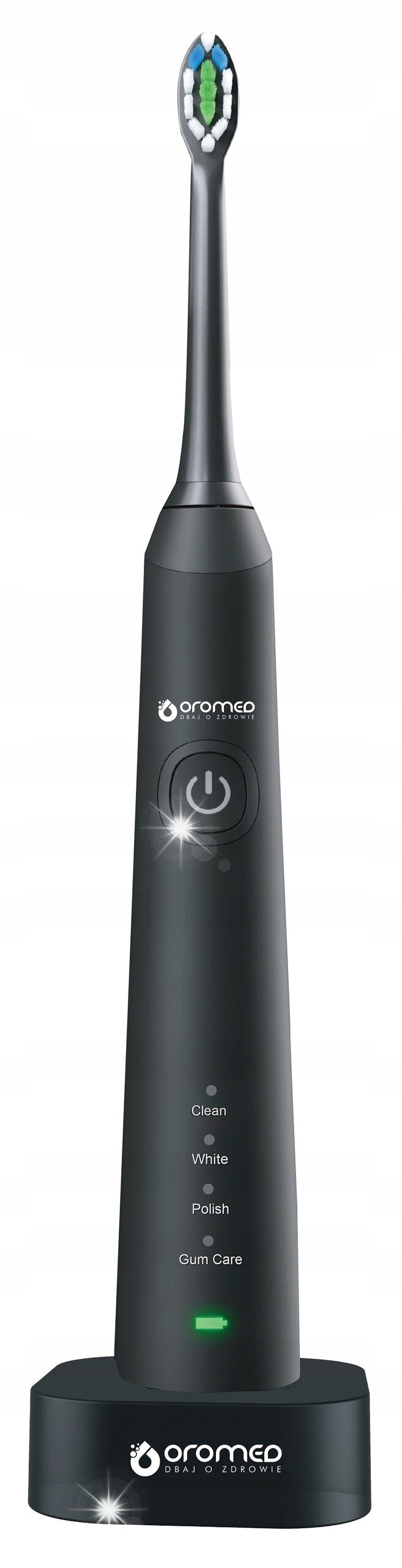 Sonic electric toothbrush ORO-MED Oro-Sonic Professional Black 38.000/min IPX7