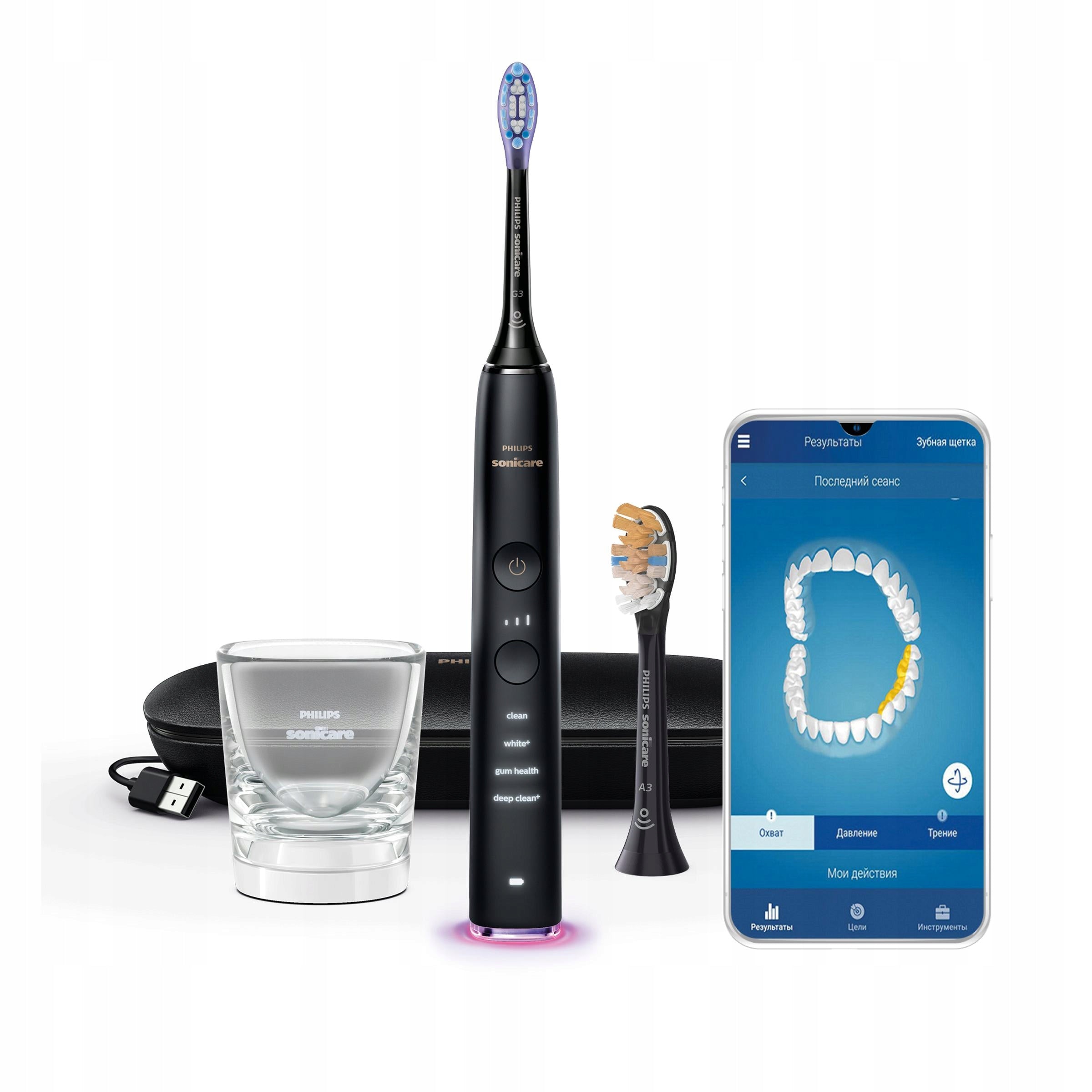 Sonic electric toothbrush PHILIPS SONICARE HX9917/89 DiamondClean with Cz App EAN (GTIN) 8710103993872