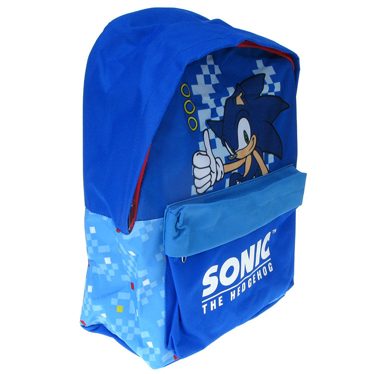 Sonic the Hedgehog Single Compartment School Backpack Manufacturer code SON23-003