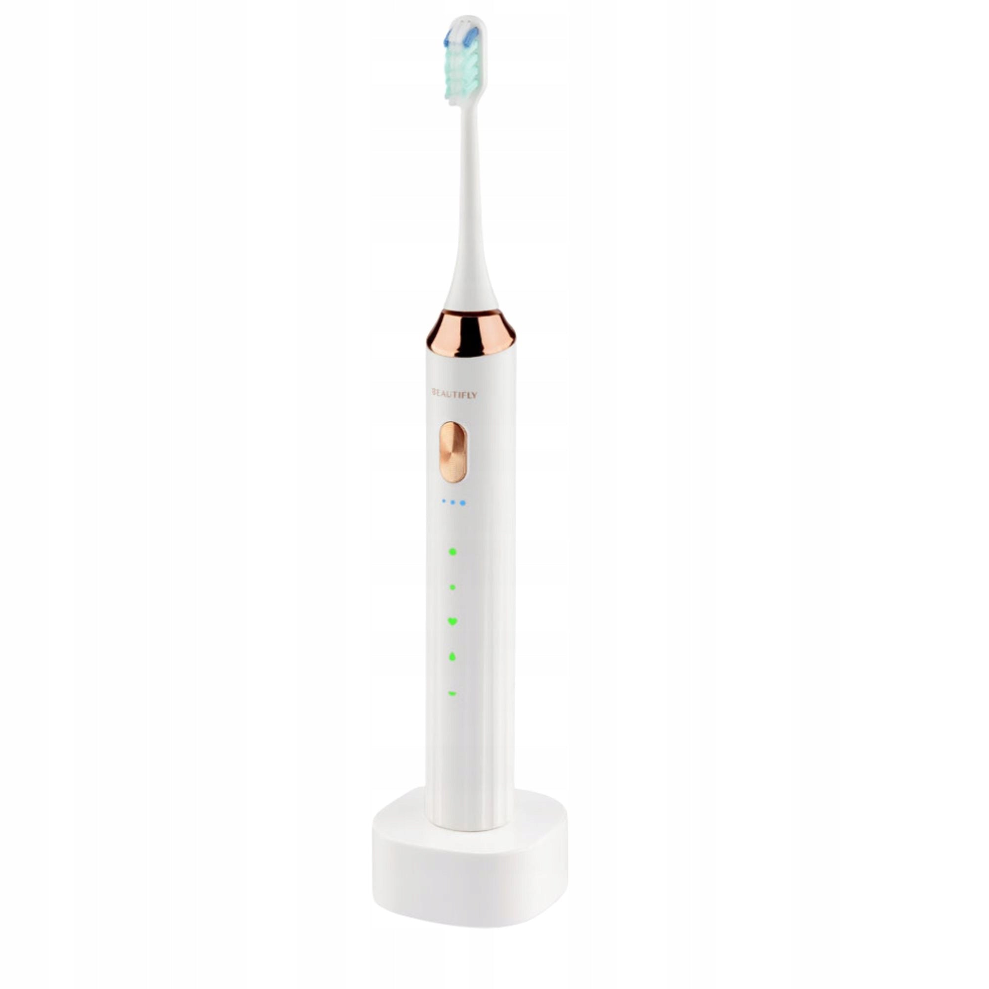 Sonic toothbrush Beautifly White Smile 5 Operating Modes Timer Manufacturer code White Smile