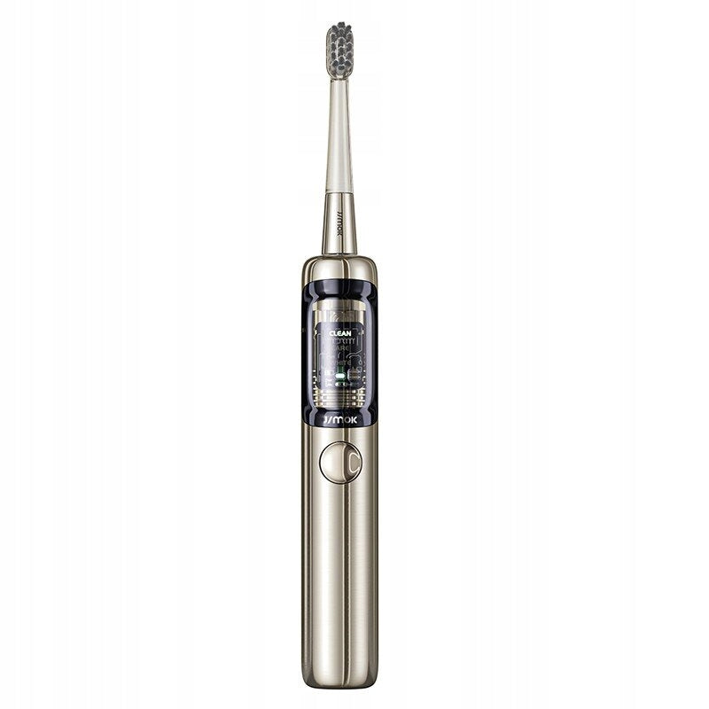 Sonic toothbrush JIMOK J6 Capsule Gold Dominant color yellow/gold