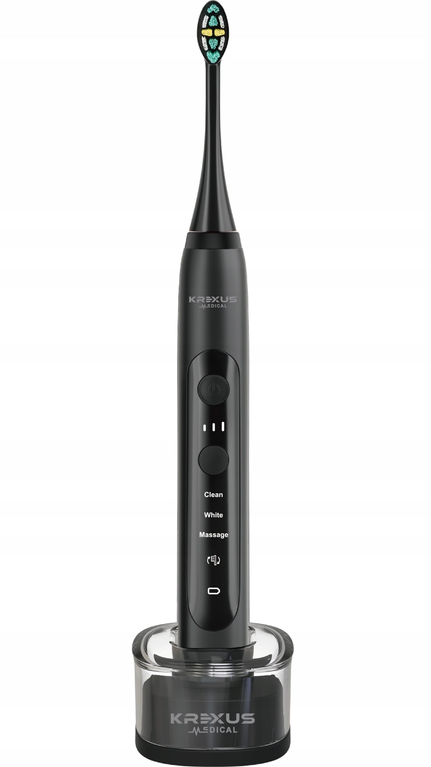 Sonic toothbrush Krexus Medical 84000 movements 9 Modes Whitening Timer Packaging status original