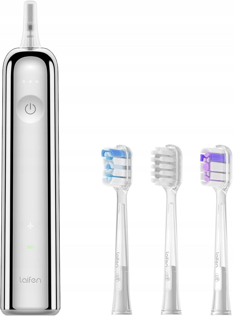 Sonic toothbrush Laifen Wave cordless silver 3 tips