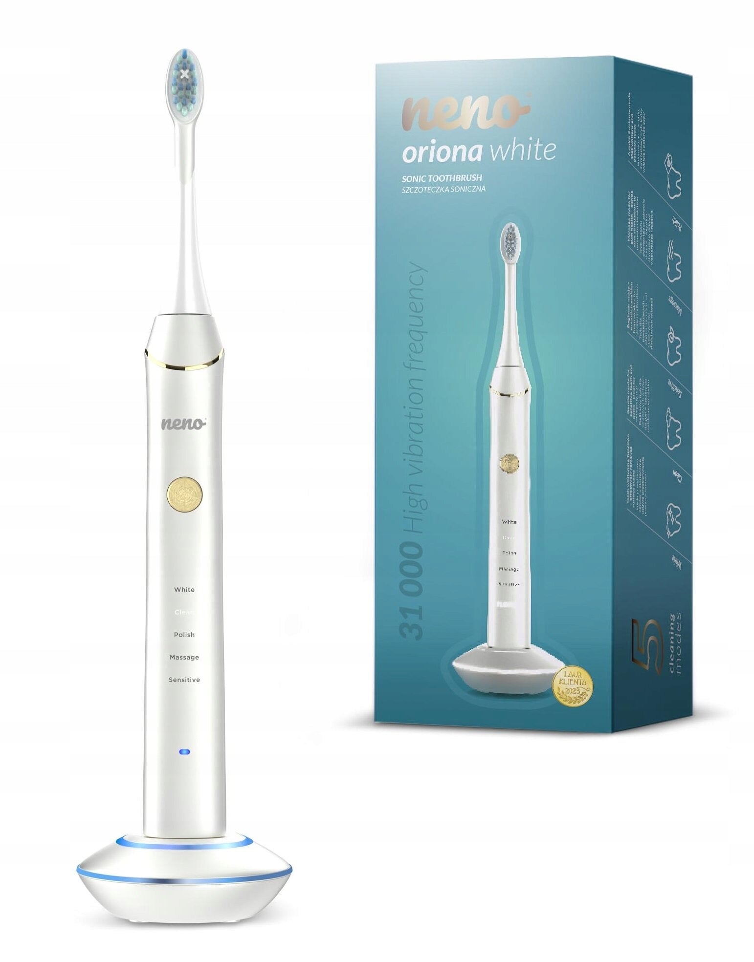 Sonic toothbrush NENO Oriona White