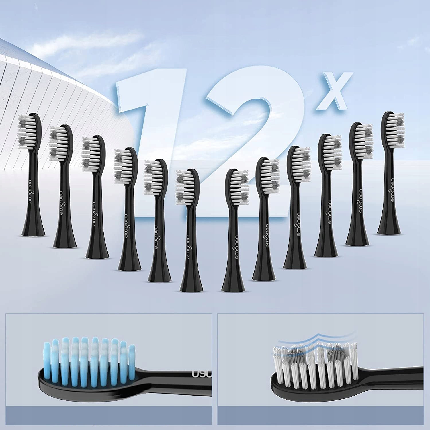 Sonic toothbrush Nandme NX-8000 B12 Manufacturer code NX8000-B12