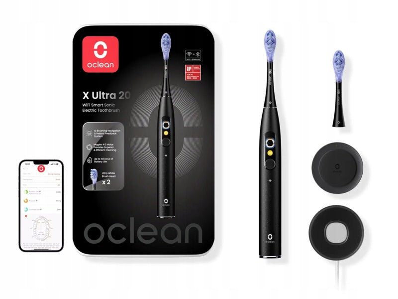 Sonic toothbrush OCLEAN X Ultra 20 Black