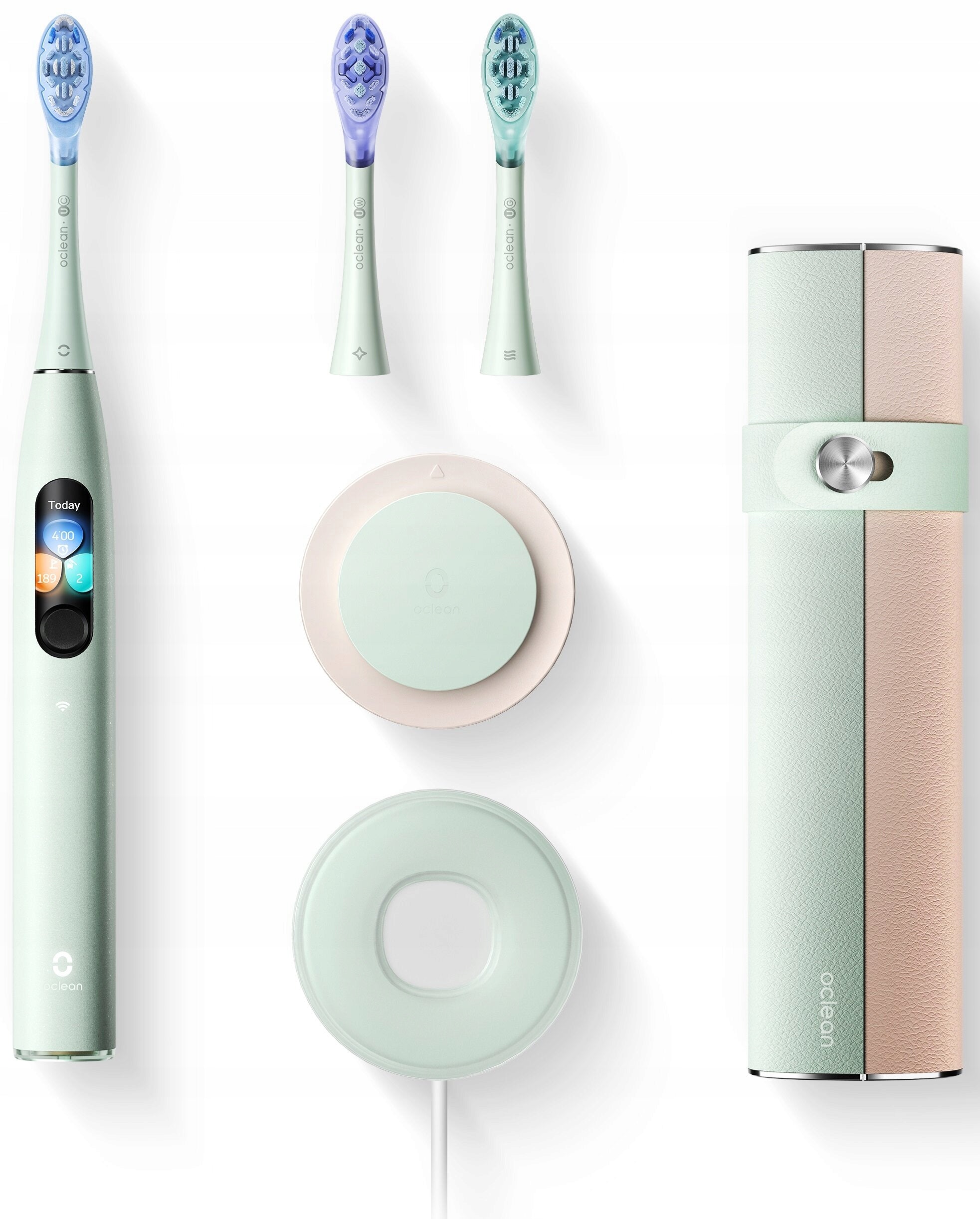 Sonic toothbrush OCLEAN X Ultra Set Mint Manufacturer code C01000439