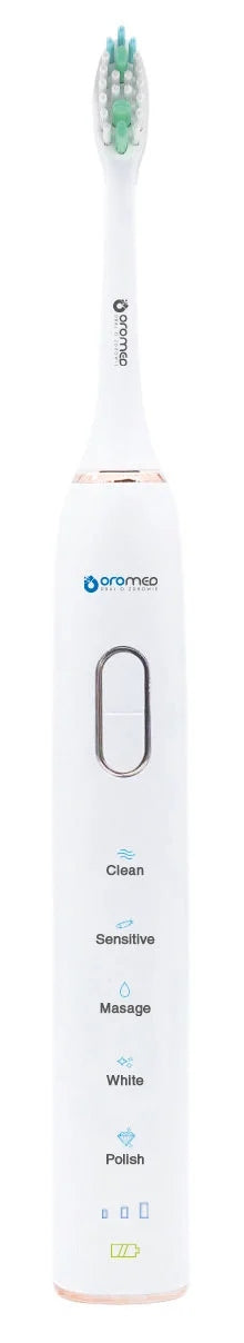 Sonic toothbrush OROMED ORO-BRUSH White Batteries included no