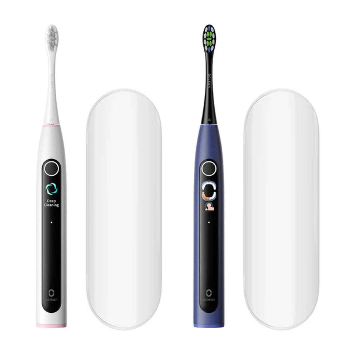 Sonic toothbrush Oclean X Lite S blue + white SET with case