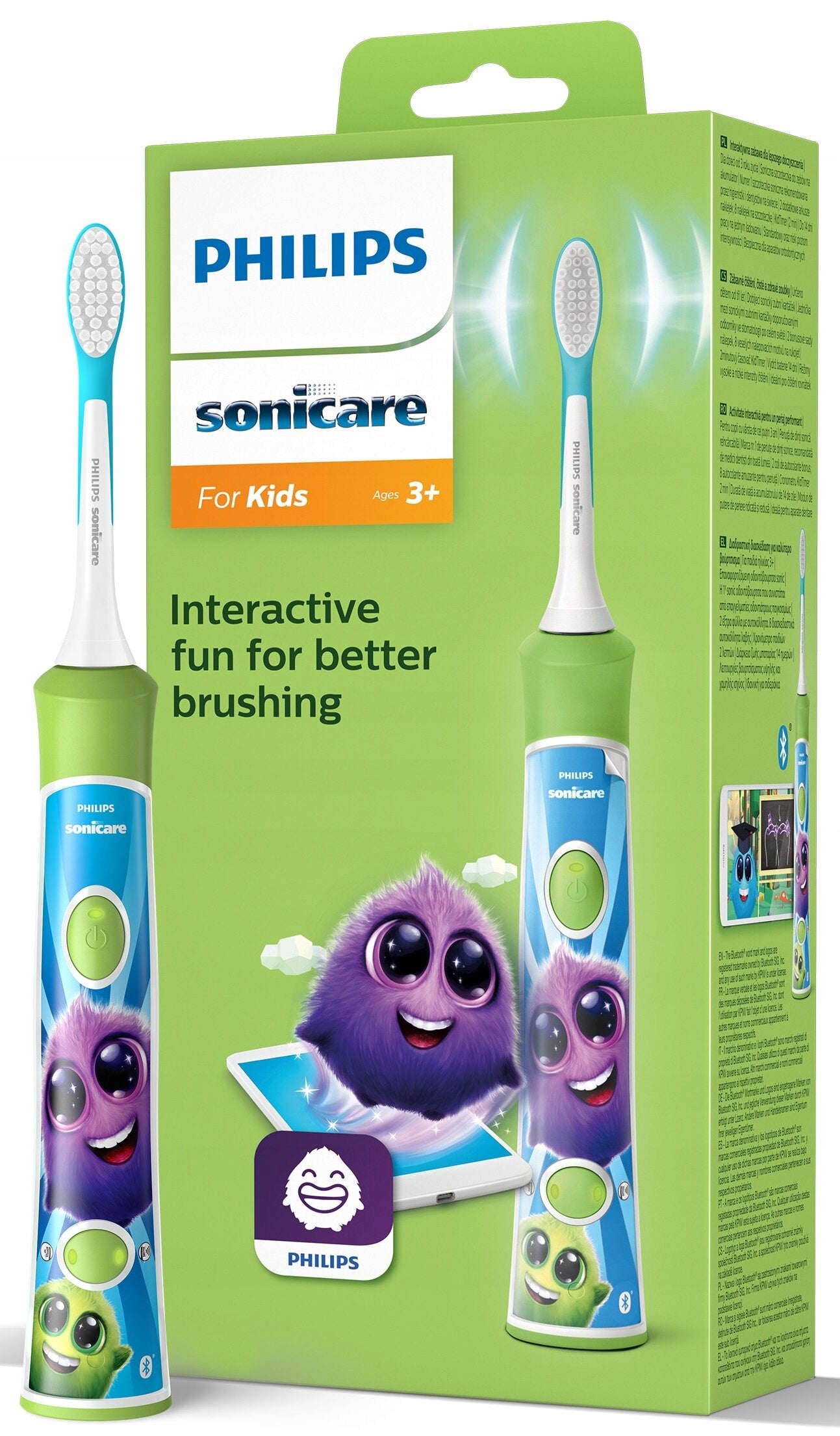 Sonic toothbrush PHILIPS Sonicare For Kids HX6352/11