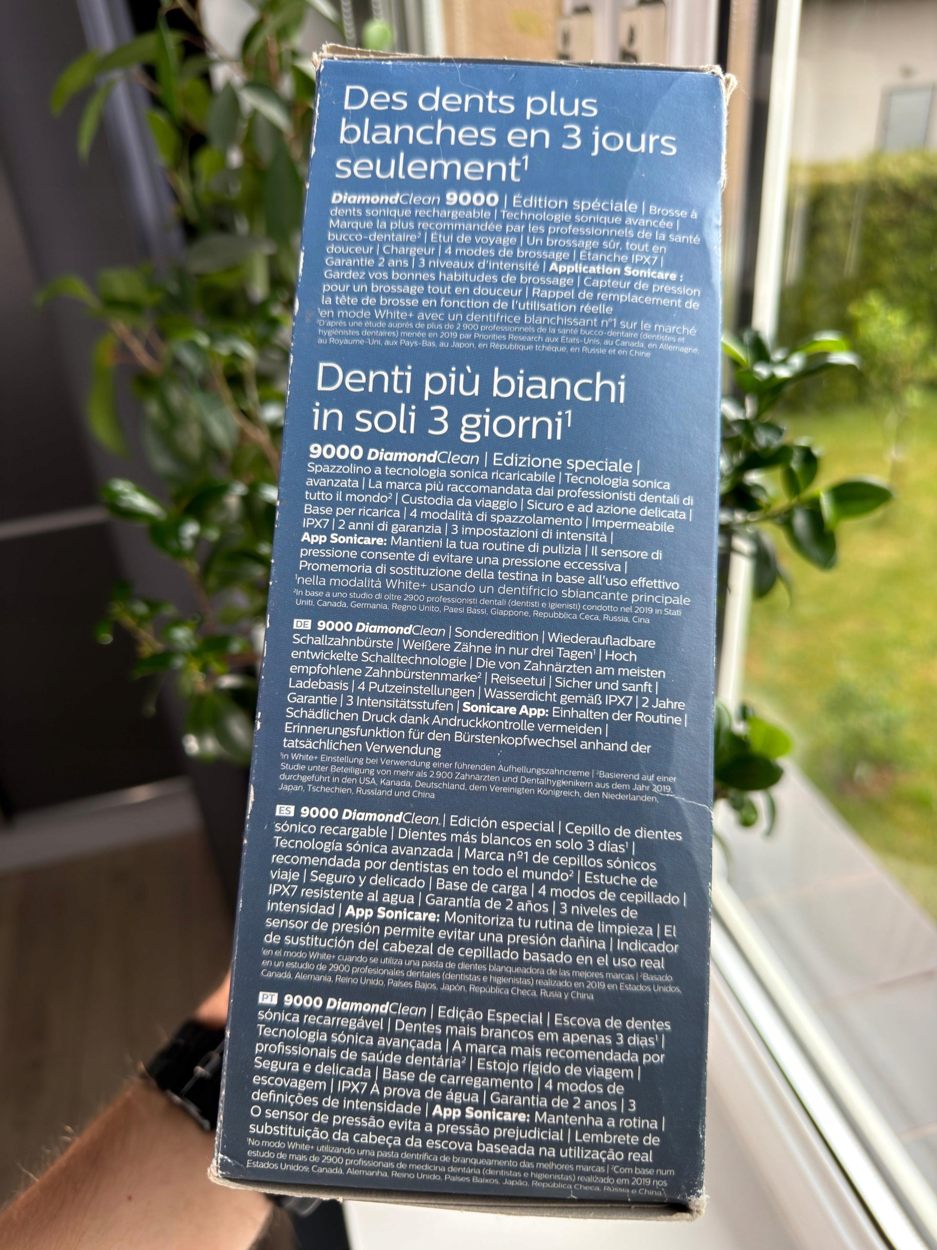 Sonic toothbrush Philips Sonicare HX9911/89 DIAMOND + 4 TIPS Brand Philips