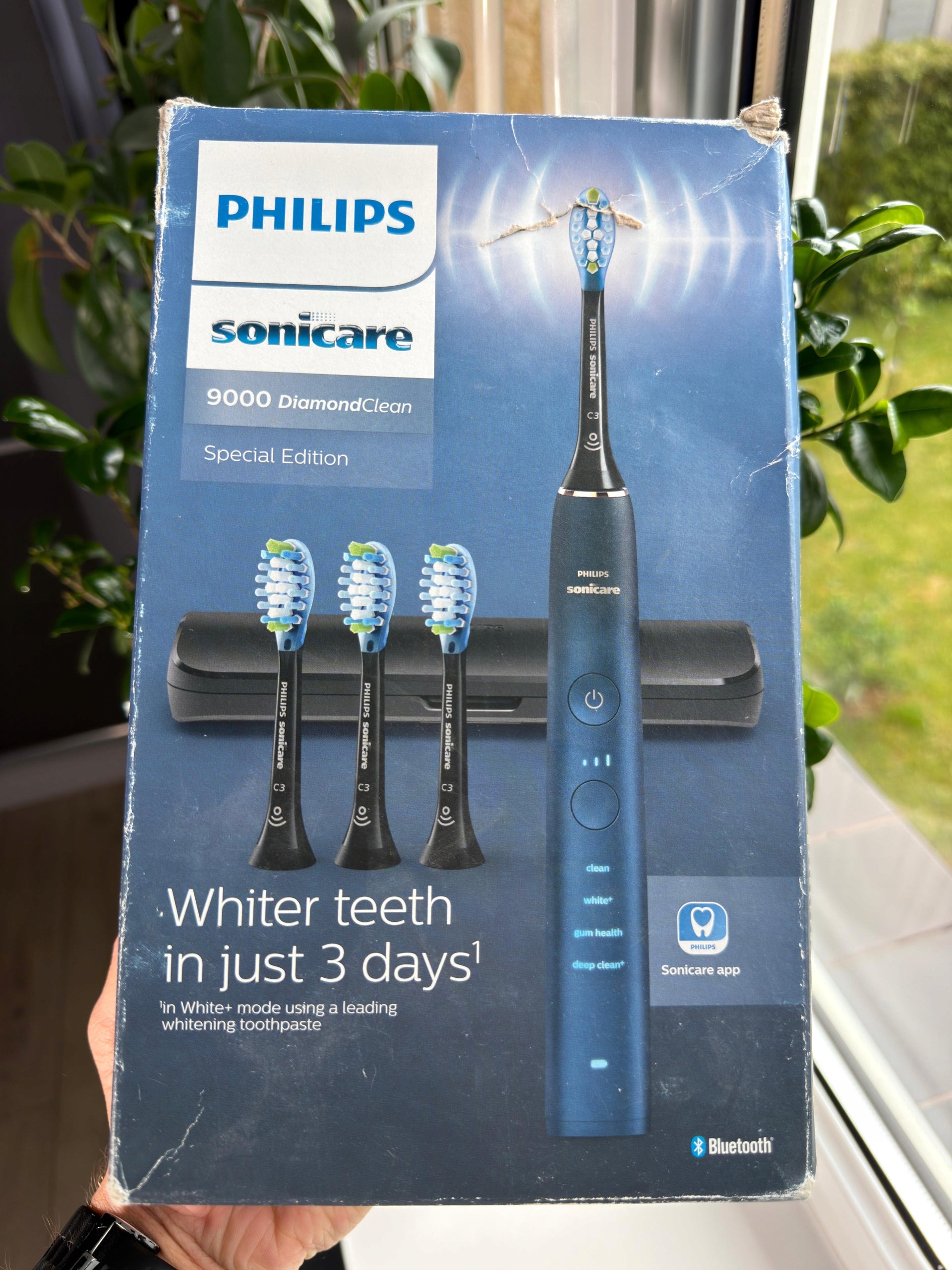 Sonic toothbrush Philips Sonicare HX9911/89 DIAMOND + 4 TIPS Manufacturer code HX9911/89