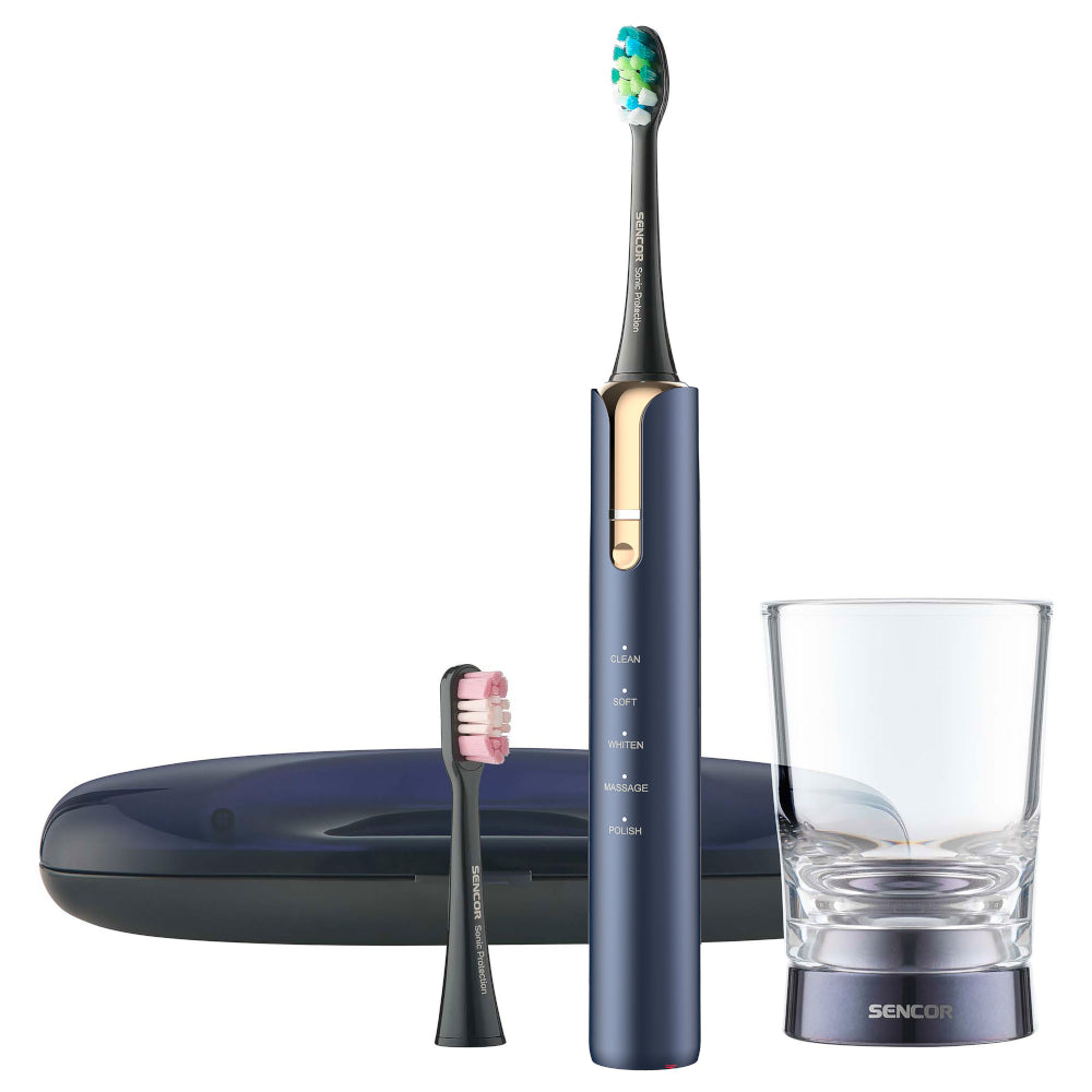 Sonic toothbrush SENCOR SOC 4110BL 40 000 rpm Navy Blue