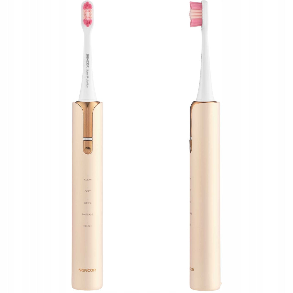 Sonic toothbrush SENCOR SOC 4111GD 40 000 rpm Gold Packaging status original