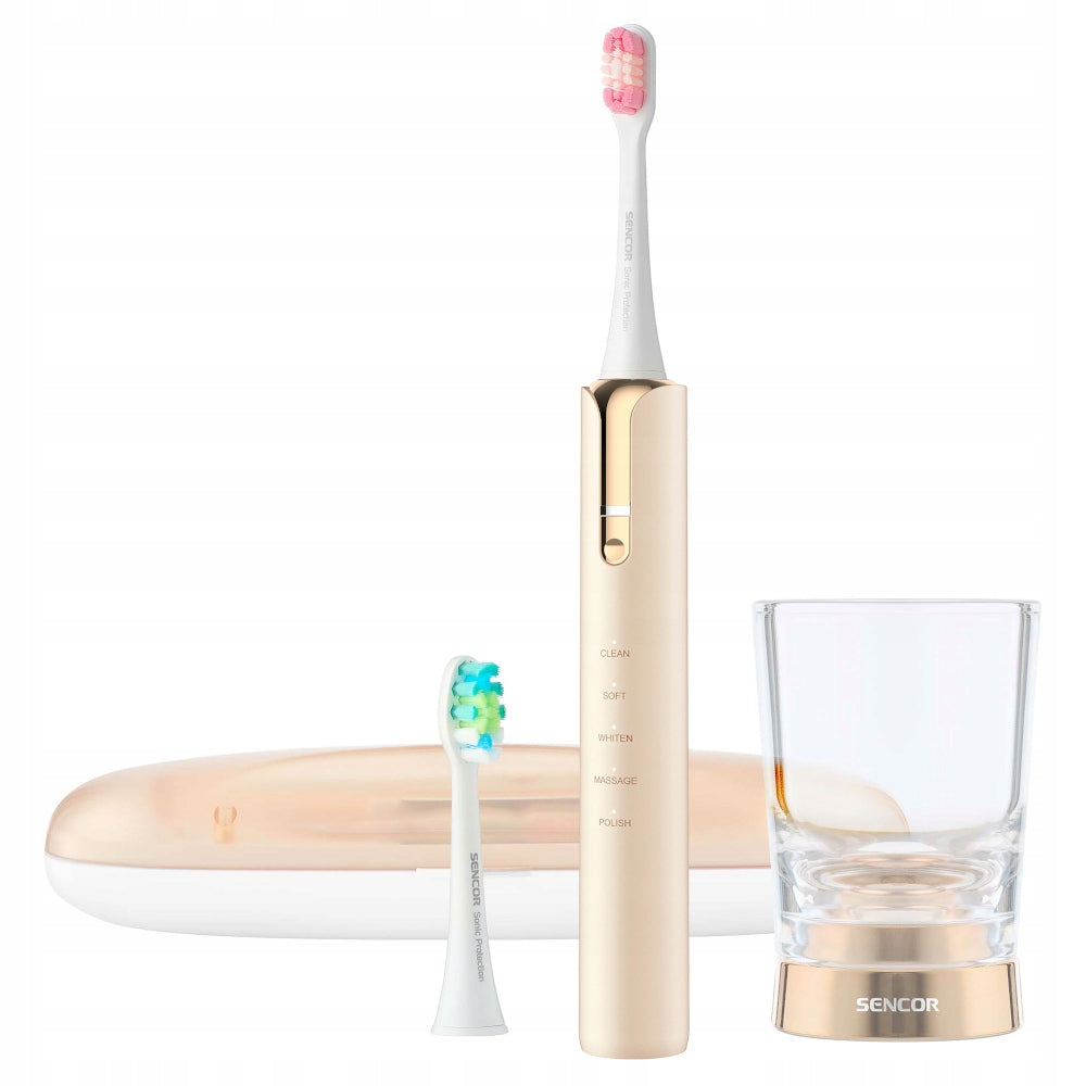 Sonic toothbrush SENCOR SOC 4111GD 40 000 rpm Gold