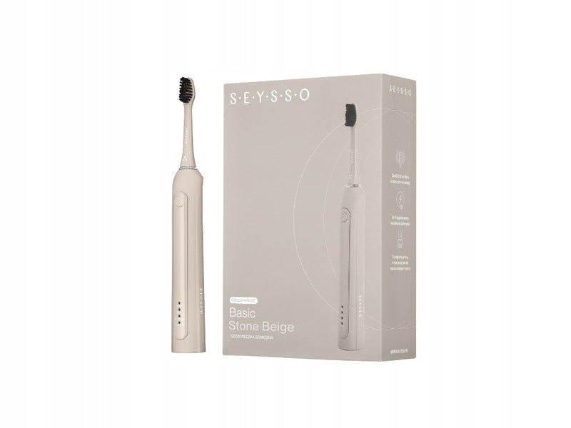 Sonic toothbrush SEYSSO Basic Color Beige Batteries included yes