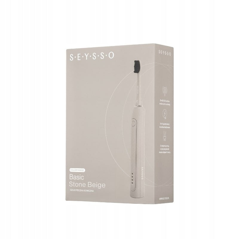 Sonic toothbrush SEYSSO Basic Color Beige Brand SEYSSO