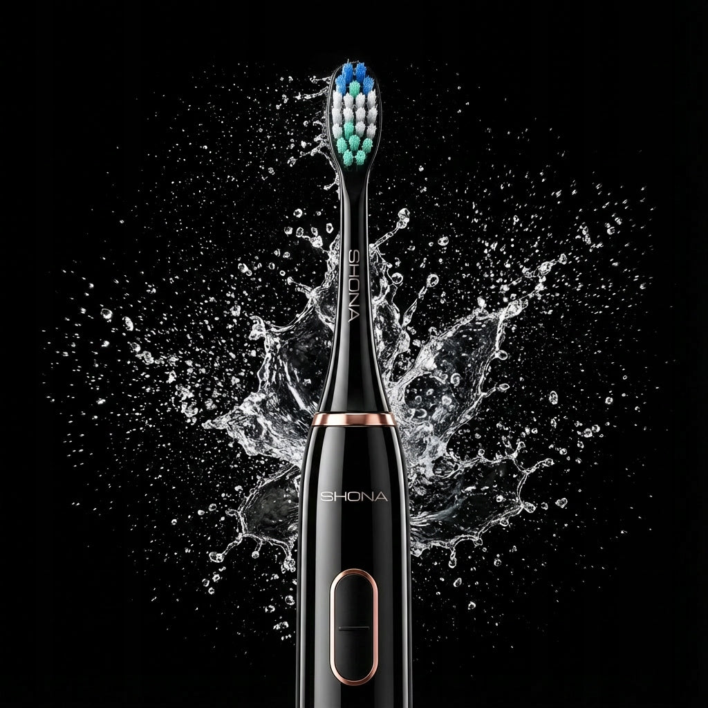 Sonic toothbrush SHONA PRO black (Etui, 2x tips, modes) EAN (GTIN) 5902729072083