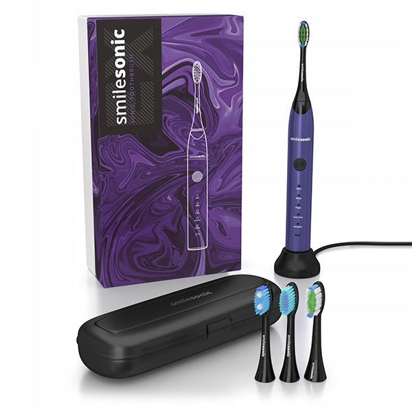 Sonic toothbrush SMILESONIC EX Purple Packaging status original