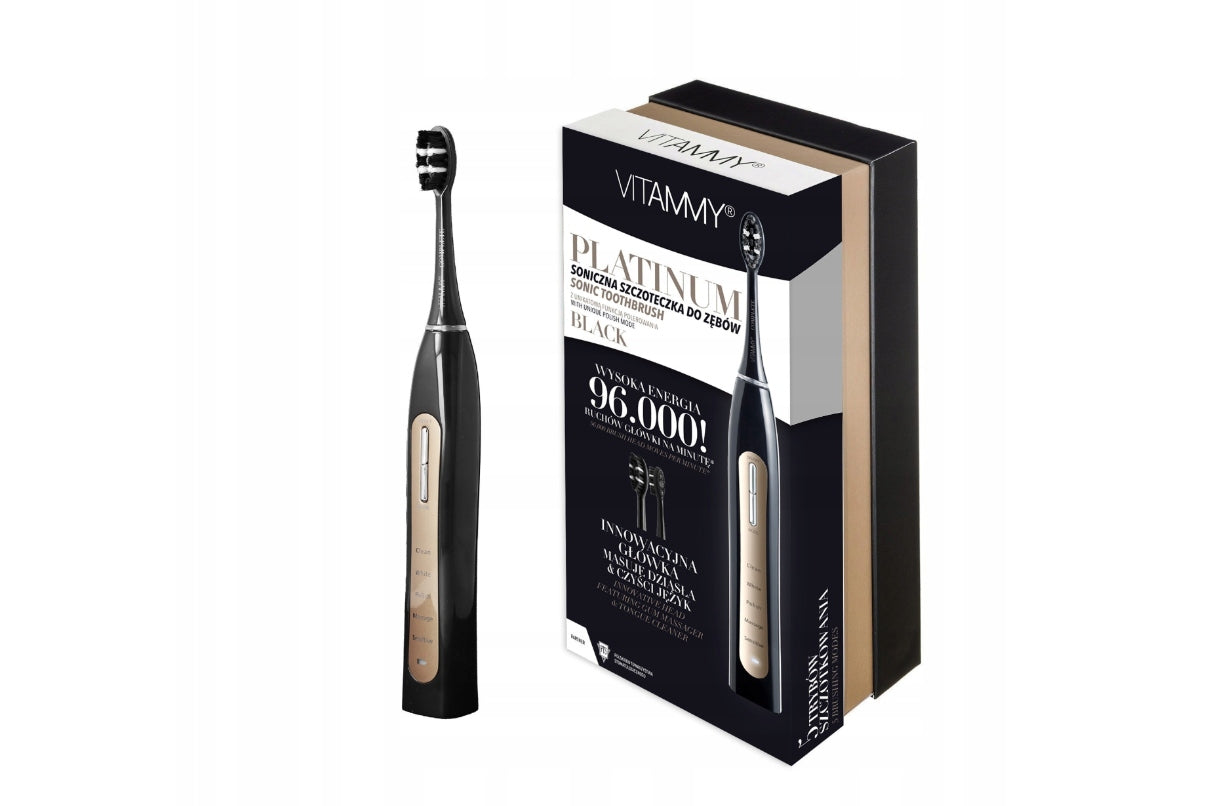 Sonic toothbrush VITAMMY Platinum battery black