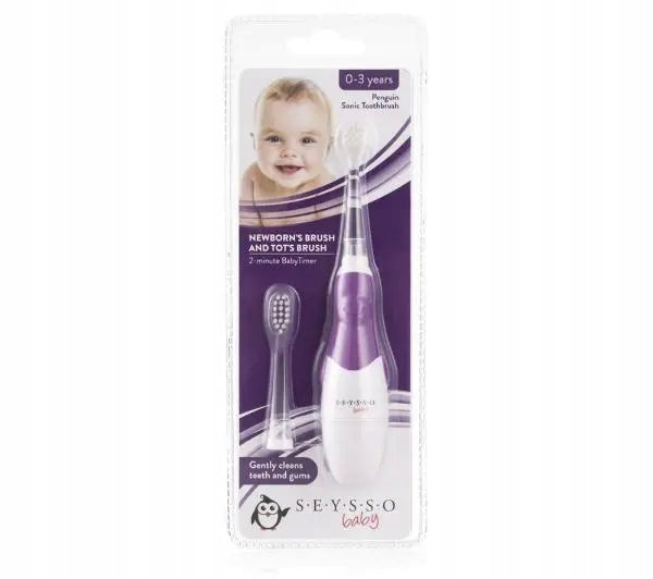 Sonic toothbrush for baby Seysso Baby Penguin 2 Tips Medical device no