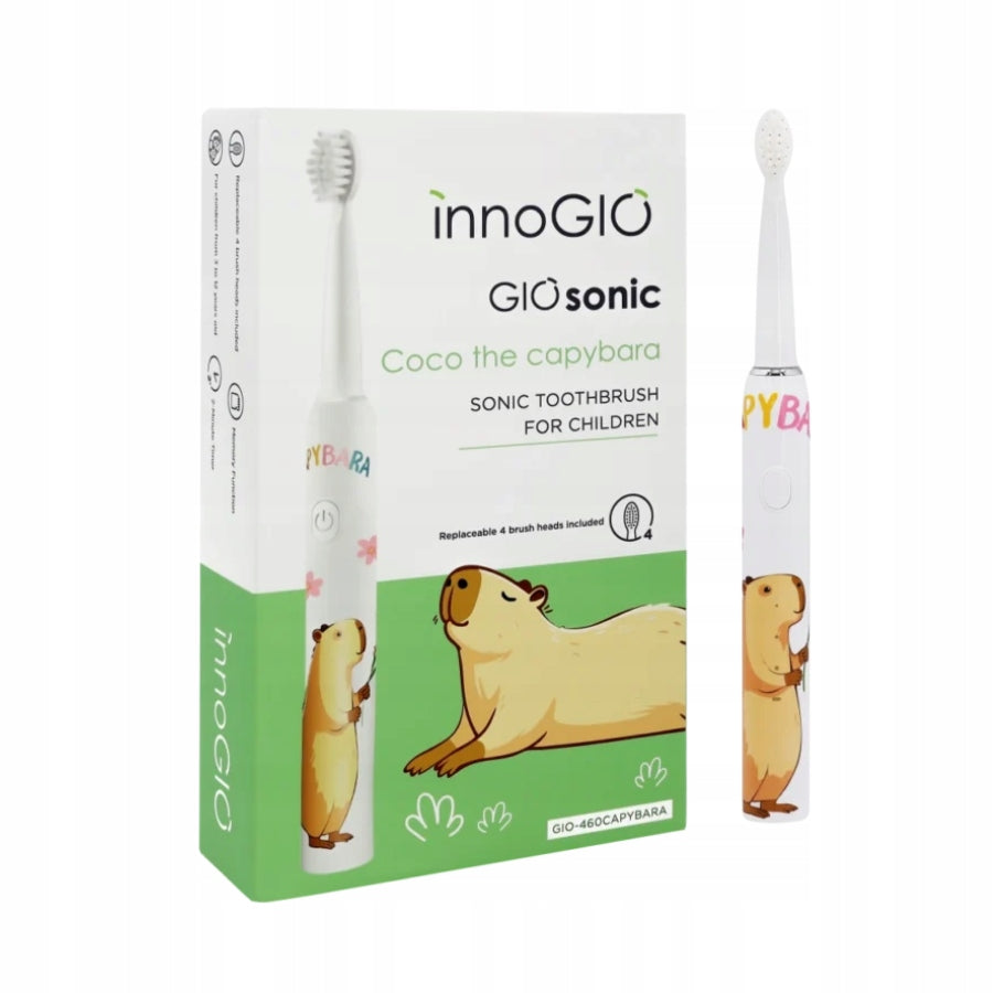 Sonic toothbrush for children INNOGIO GIOsonic Capybara GIO-460 White