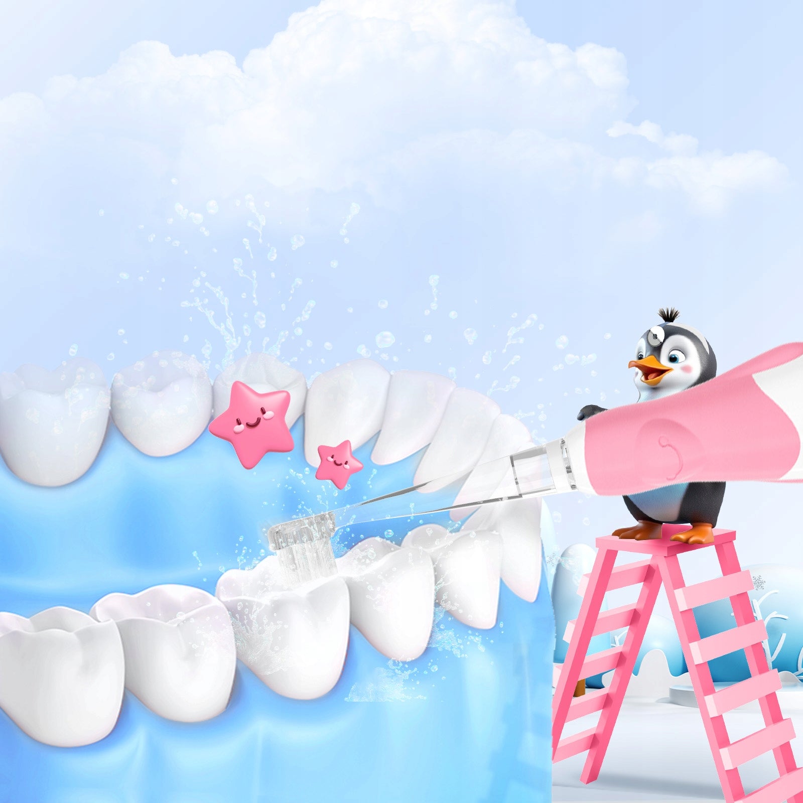 Sonic toothbrush for children Seago SG-513 pink Brand Seago